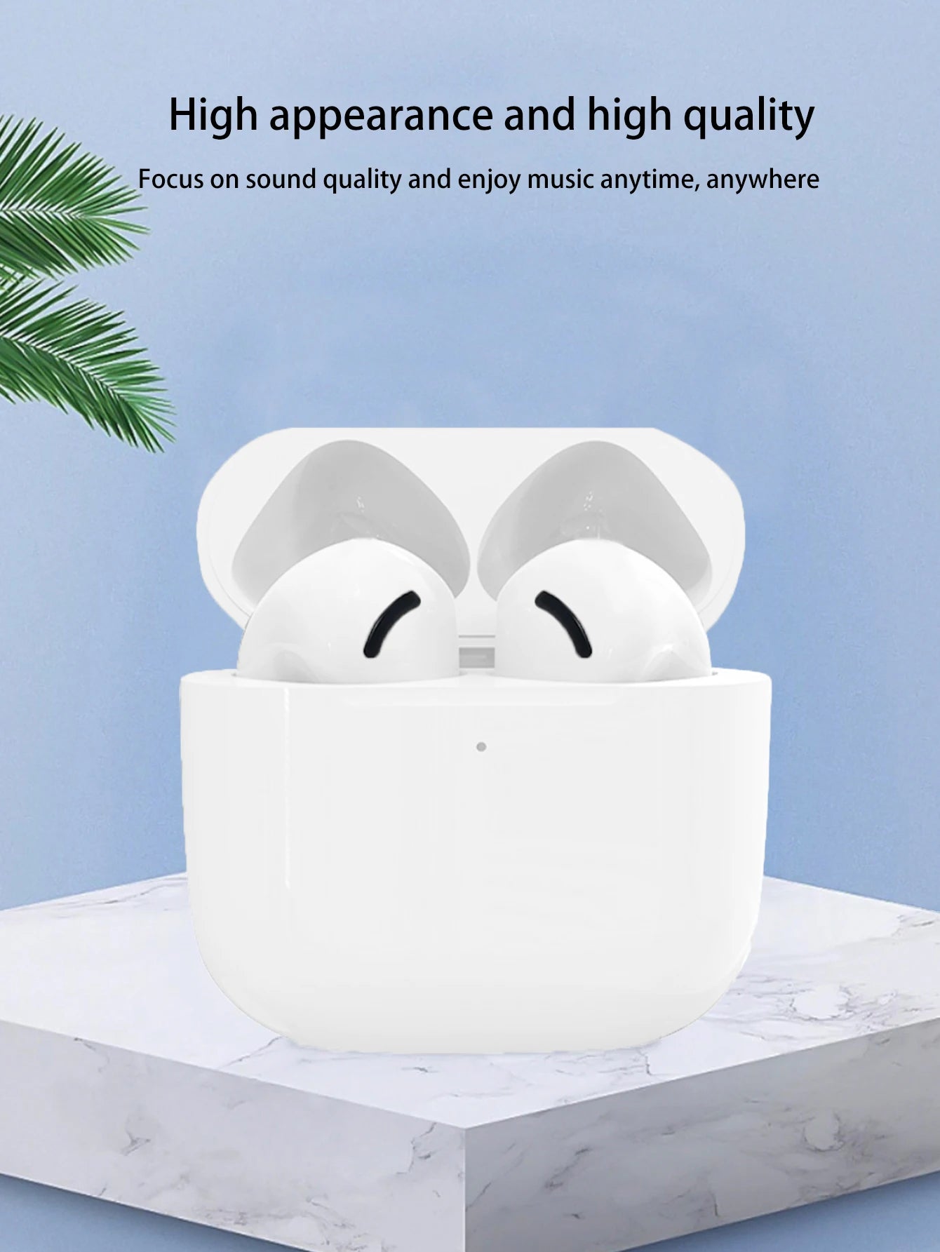 Wireless Stereo Headphones – Long Battery, Touch Control, ANC
