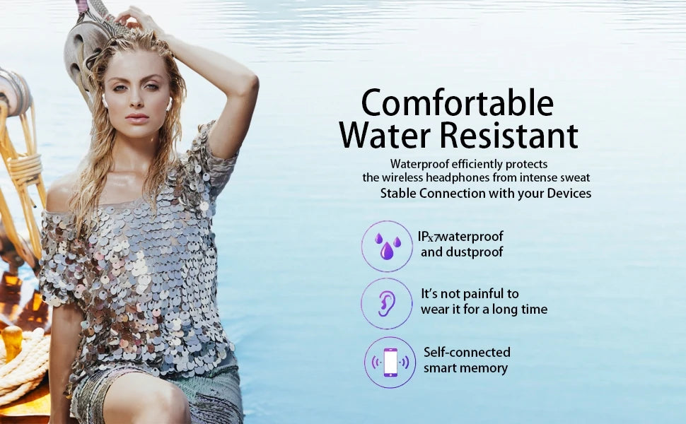 Original Wireless Bluetooth Earbuds – HiFi Stereo ANC