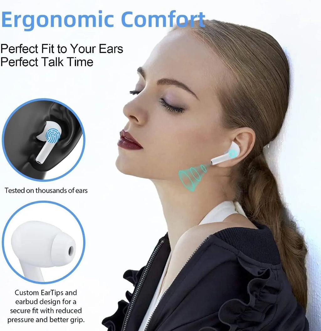 Original Wireless Bluetooth Earbuds – HiFi Stereo ANC